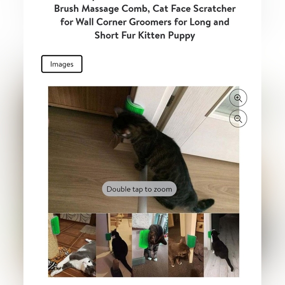 😺 Corner scratcher + Catnip 🐈 - Picture 3 of 5